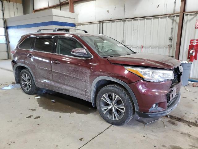 Photo 4 from auction – 2016 TOYOTA HIGHLANDER with VIN 5TDJKRFH3GS303961