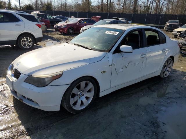 BMW 530 I 2007 with VIN WBANE73577CM50354 - Photo from auction