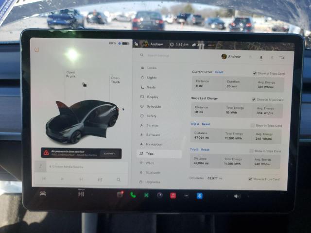 Photo 9 from auction – 2021 TESLA MODEL 3 with VIN 5YJ3E1EA6MF850941