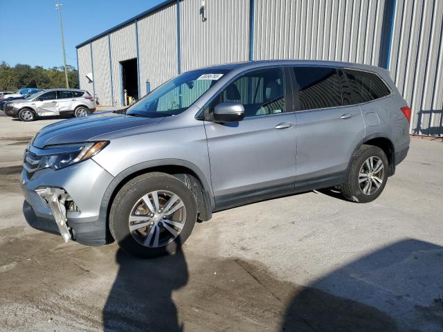 HONDA PILOT EXL 2018 with VIN 5FNYF6H56JB055298 - Photo from auction