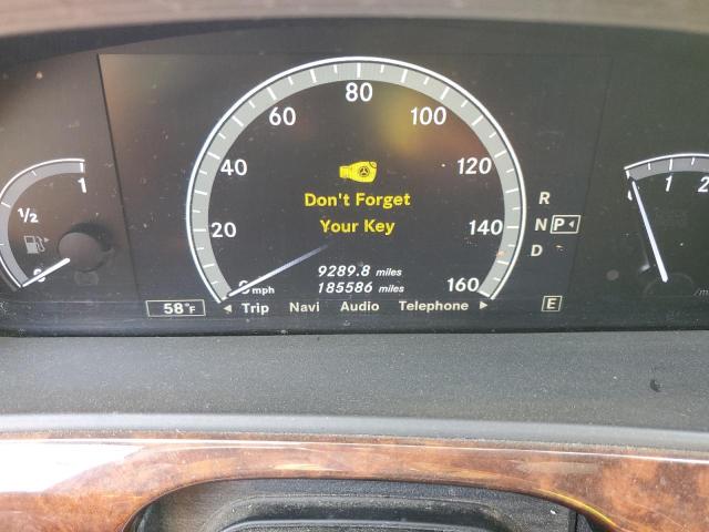 Photo 9 from auction – 2012 MERCEDES-BENZ S 550 with VIN WDDNG7DB2CA430977