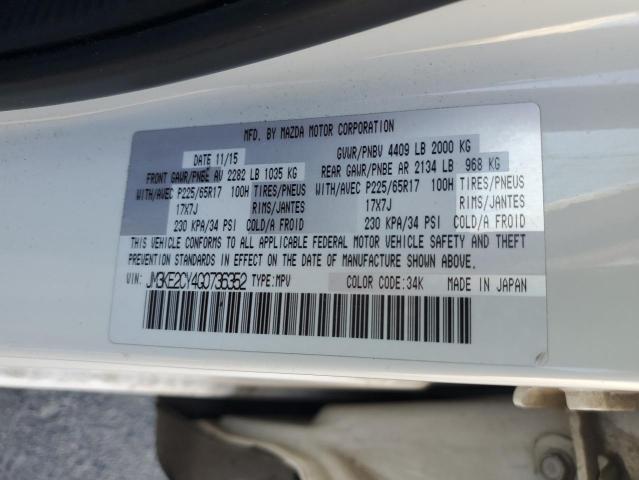 Photo 14 from auction – 2016 MAZDA CX-5 TOURI with VIN JM3KE2CY4G0736352