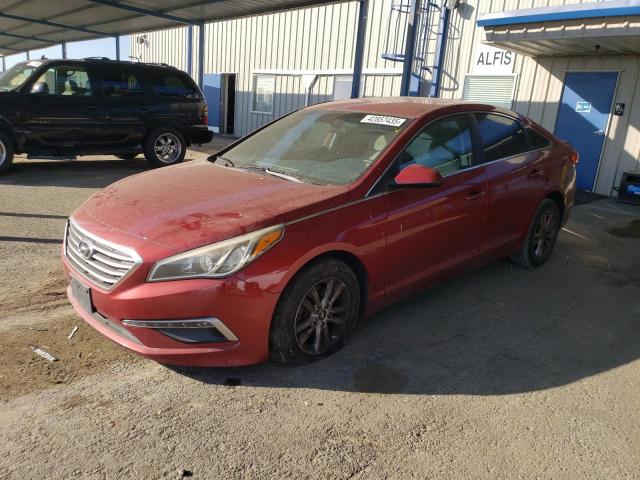 HYUNDAI SONATA SE 2015 with VIN 5NPE24AF4FH050731 - Photo from auction