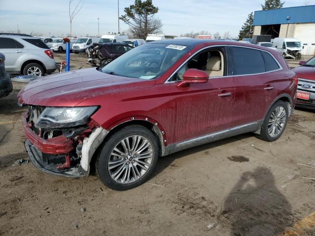 LINCOLN MKX RESERV 2017 with VIN 2LMPJ6LR5HBL41140 - Photo from auction