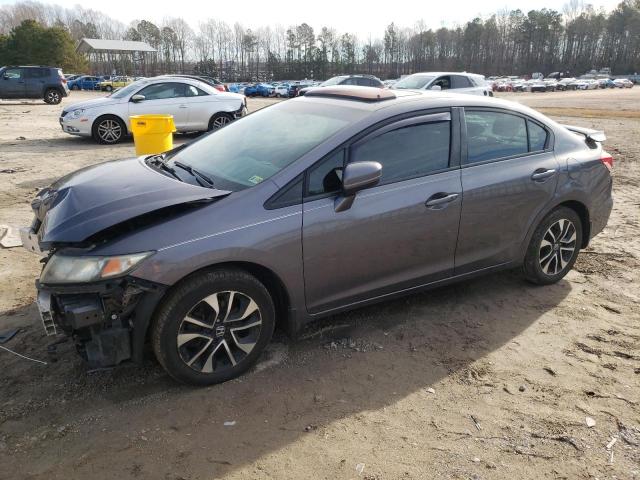 HONDA CIVIC EX 2014 with VIN 19XFB2F8XEE261289 - Photo from auction
