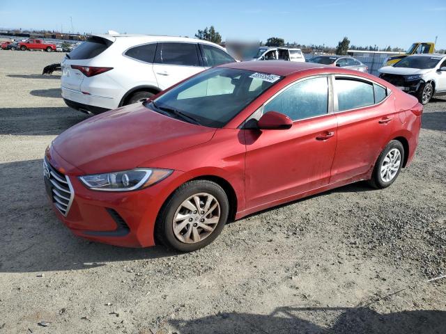 HYUNDAI ELANTRA SE 2017 with VIN 5NPD74LF6HH096414 - Photo from auction