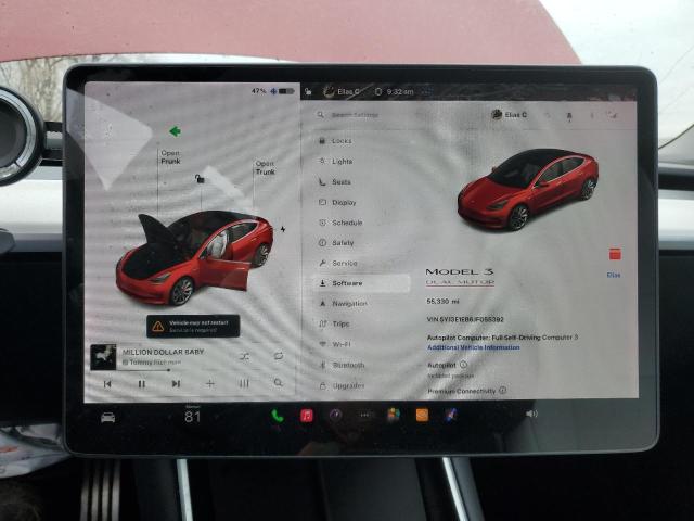 Photo 9 from auction – 2018 TESLA MODEL 3 with VIN 5YJ3E1EB6JF055392