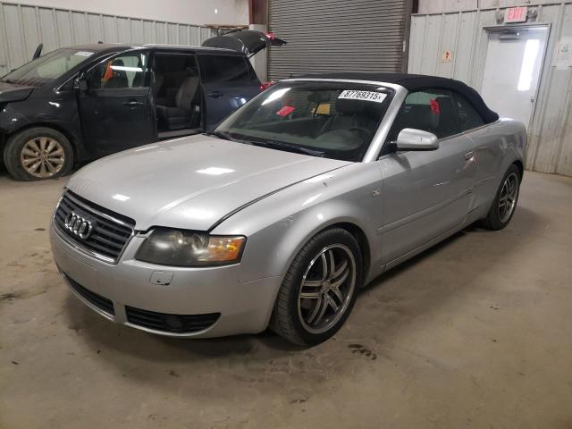 AUDI A4 1.8 CAB 2006 with VIN WAUAC48H46K005693 - Photo from auction