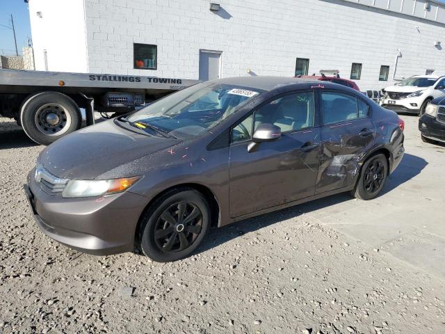HONDA CIVIC LX 2012 with VIN 2HGFB2F52CH543452 - Photo from auction