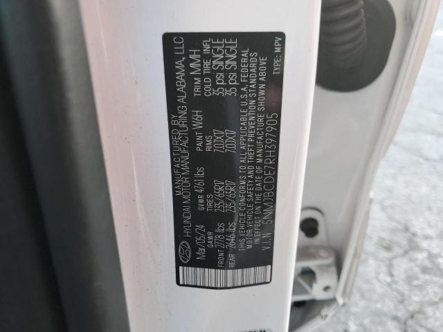 Photo 14 from auction – 2024 HYUNDAI TUCSON SEL with VIN 5NMJBCDE7RH397905