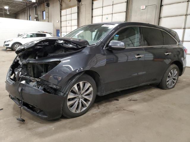 ACURA MDX TECHNO 2015 with VIN 5FRYD4H45FB019013 - Photo from auction