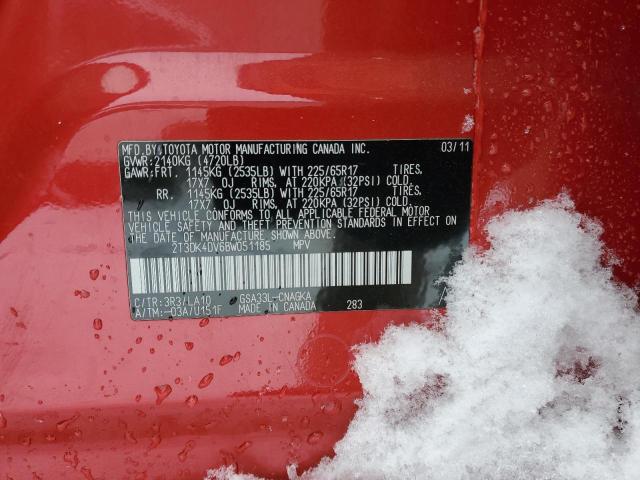 Фото 14 с аукциона – 2011 TOYOTA RAV4 LIMIT с VIN 2T3DK4DV6BW051185