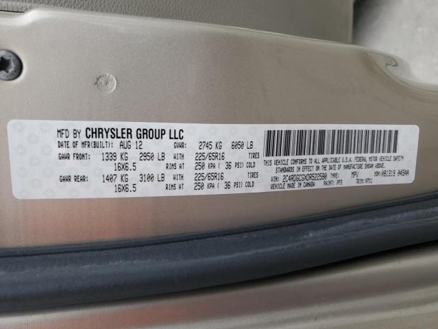 Photo 14 from auction – 2013 DODGE GRAND CARA with VIN 2C4RDGCGXDR522580