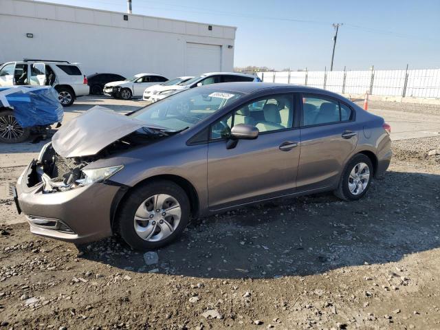 HONDA CIVIC LX 2014 with VIN 19XFB2F52EE014371 - Photo from auction