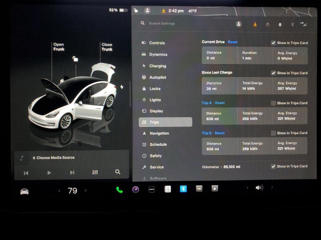 Photo 9 from auction – 2023 TESLA MODEL 3 with VIN 5YJ3E1EA7PF435812