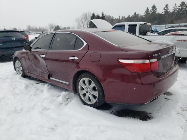 Photo 2 from auction – 2007 LEXUS LS 460L with VIN JTHGL46F675014876