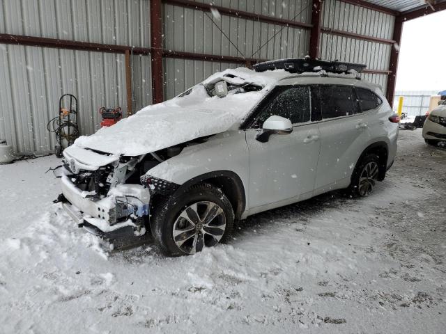 TOYOTA HIGHLANDER 2022 with VIN 5TDGZRBH6NS582508 - Photo from auction