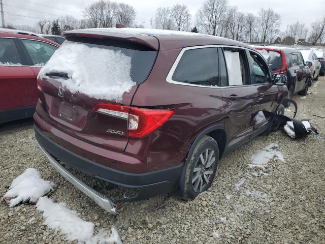 Photo 3 from auction – 2021 HONDA PILOT EXL with VIN 5FNYF6H54MB042389