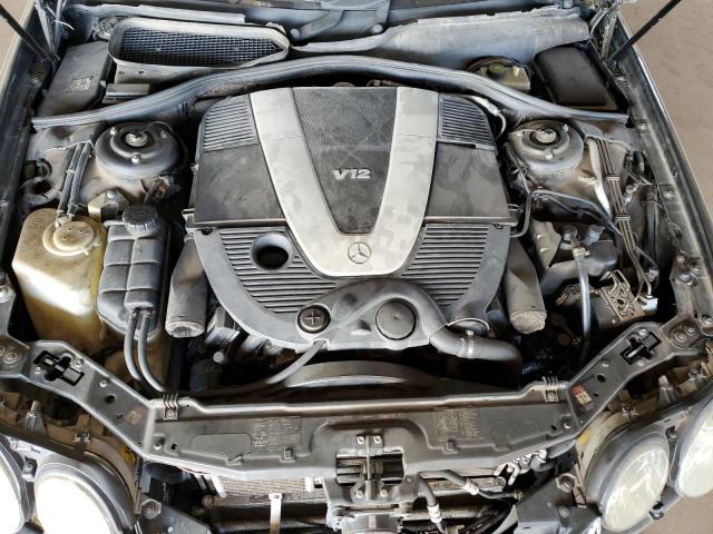 Photo 11 from auction – 2003 MERCEDES-BENZ CL 600 with VIN WDBPJ76J33A033138