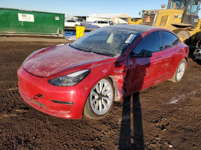 TESLA MODEL 3 2022 with VIN 5YJ3E1EB5NF209533 - Photo from auction