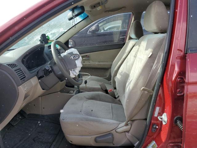 Photo 7 from auction – 2009 KIA SPECTRA EX with VIN KNAFE222495661159