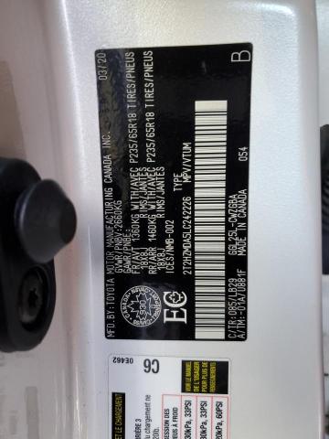 Photo 14 from auction – 2020 LEXUS RX 350 with VIN 2T2HZMDA5LC242226