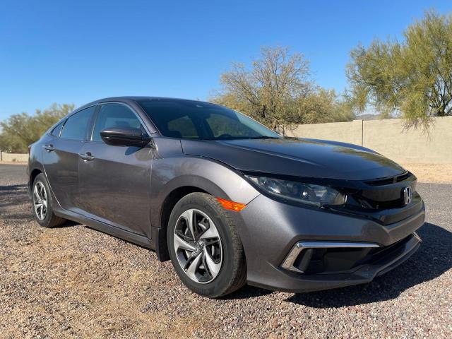 HONDA CIVIC LX 2020 with VIN 19XFC2F63LE003124 - Photo from auction