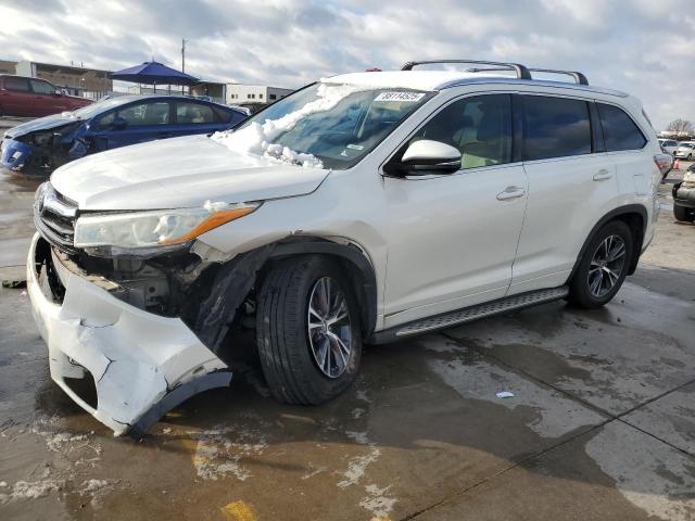TOYOTA HIGHLANDER 2016 with VIN 5TDKKRFH7GS505688 - Photo from auction