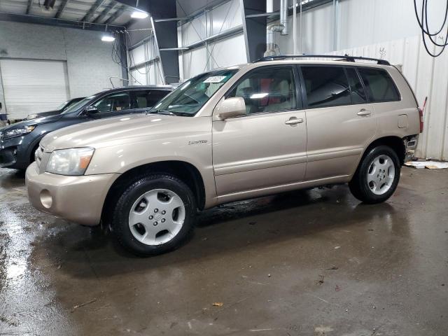 TOYOTA HIGHLANDER 2004 with VIN JTEEP21A340021558 - Photo from auction