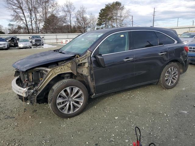 ACURA MDX TECHNO 2014 with VIN 5FRYD4H42EB017587 - Photo from auction