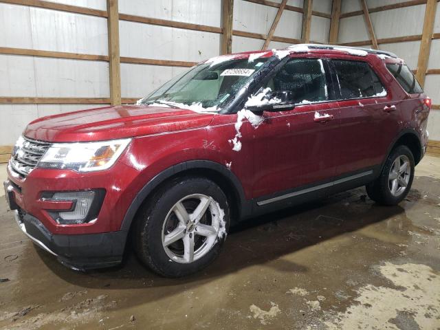 FORD EXPLORER X 2017 with VIN 1FM5K8D89HGD97950 - Photo from auction