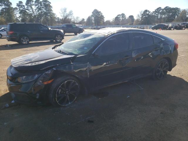HONDA CIVIC SPOR 2019 with VIN 19XFC2F8XKE035360 - Photo from auction