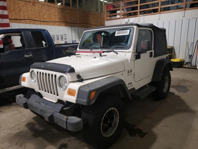 JEEP WRANGLER X 2004 with VIN 1J4FA39S04P707667 - Photo from auction