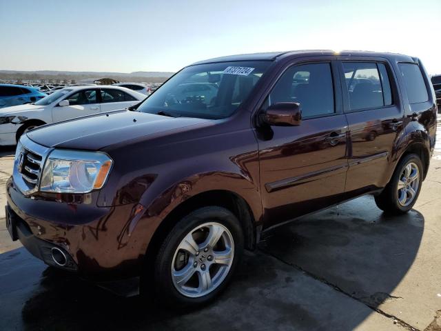 HONDA PILOT EXL 2012 with VIN 5FNYF4H67CB019443 - Photo from auction