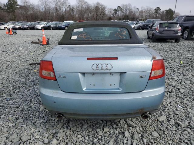 Photo 6 from auction – 2003 AUDI A4 3.0 CAB with VIN WAUAT48H93K010612