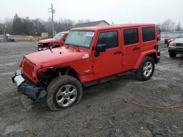 JEEP WRANGLER U 2014 with VIN 1C4BJWEG7EL163698 - Photo from auction