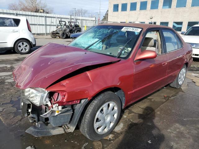 TOYOTA COROLLA CE 2002 with VIN 1NXBR12E22Z600426 - Photo from auction