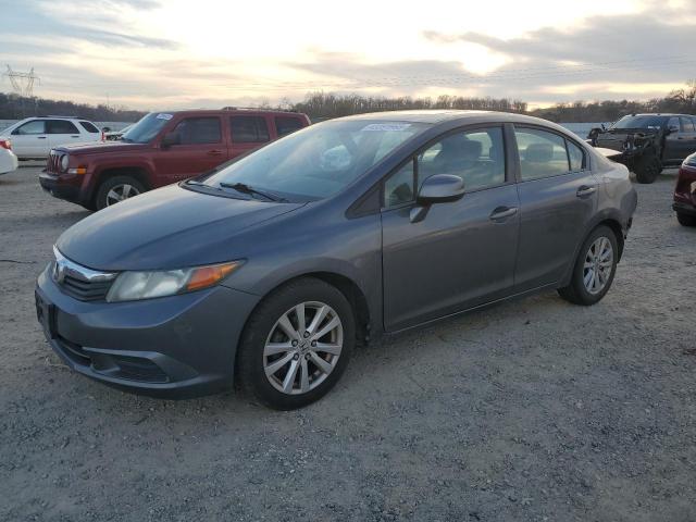 HONDA CIVIC EXL 2012 with VIN 19XFB2F95CE348880 - Photo from auction