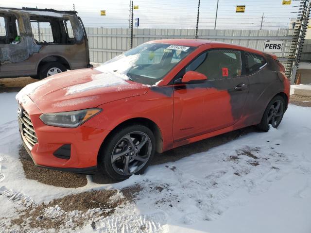 HYUNDAI VELOSTER B 2019 with VIN KMHTG6AF0KU008783 - Photo from auction