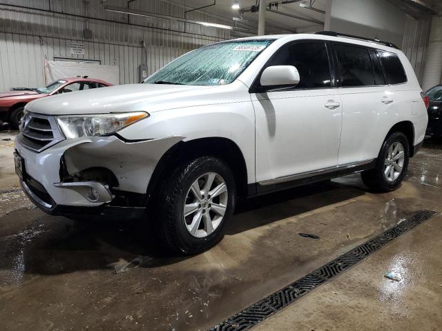 TOYOTA HIGHLANDER 2012 with VIN 5TDBK3EHXCS165137 - Photo from auction