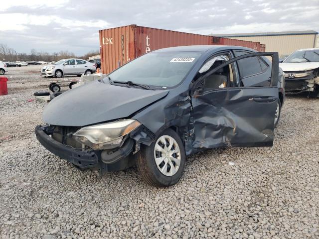 TOYOTA COROLLA L 2015 with VIN 2T1BURHE4FC300012 - Photo from auction