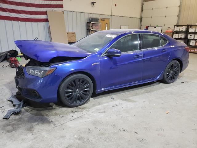 ACURA TLX TECH+A 2018 with VIN 19UUB3F64JA002792 - Photo from auction