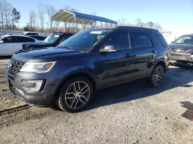 FORD EXPLORER S 2017 with VIN 1FM5K8GT6HGB49588 - Photo from auction