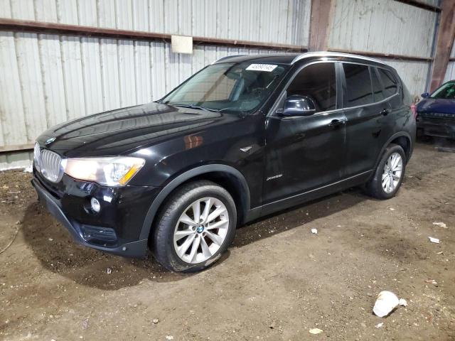 BMW X3 XDRIVE2 2016 with VIN 5UXWX9C59G0D65158 - Photo from auction