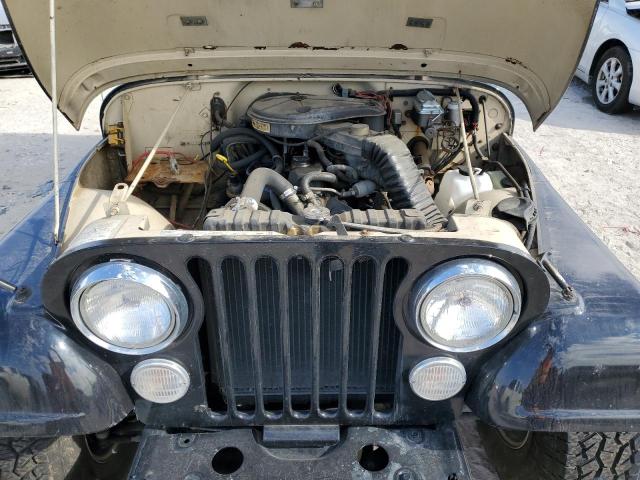 Photo 12 from auction – 1985 JEEP JEEP CJ7 with VIN 1JCUM87A9FT002791