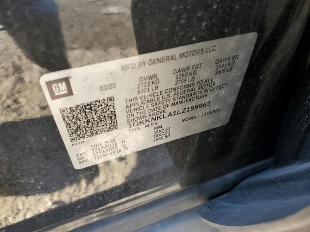 Photo 14 from auction – 2020 GMC ACADIA SLE with VIN 1GKKNKLA1LZ199963