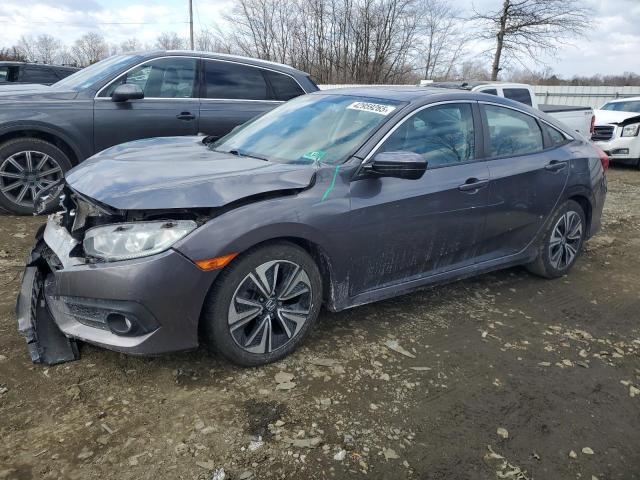 HONDA CIVIC EX 2017 with VIN 19XFC1F35HE201517 - Photo from auction