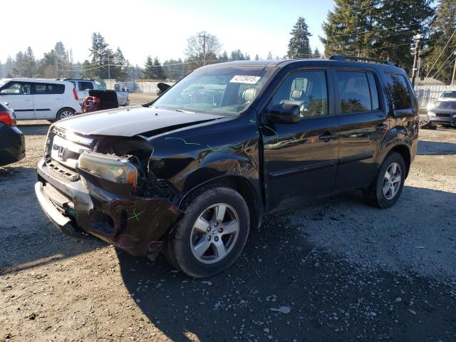 HONDA PILOT EXL 2011 with VIN 5FNYF4H60BB036003 - Photo from auction