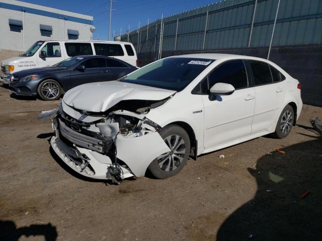 TOYOTA COROLLA LE 2021 with VIN JTDEAMDE4MJ003256 - Photo from auction