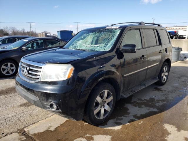 HONDA PILOT TOUR 2014 with VIN 5FNYF4H90EB016848 - Photo from auction